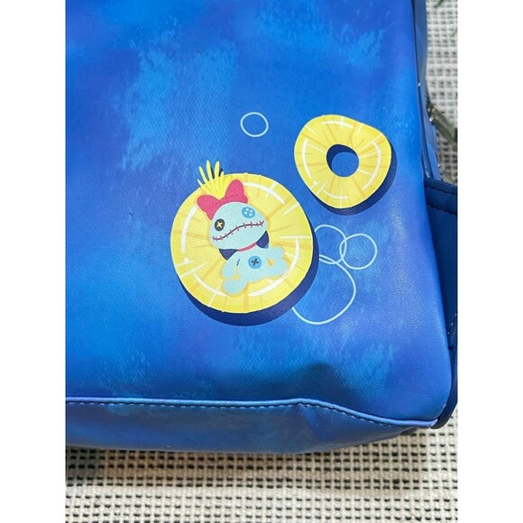 Loungefly Disney Lilo And Stitch Pineapple Floaty Stitch Mini Backpack - Picture 4 of 12